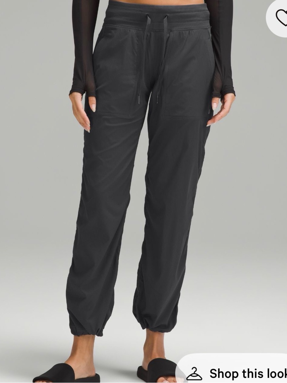 lululemon athletica Black studio Pants
